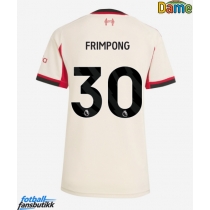 Liverpool Jeremie Frimpong #30 Bortedrakt Dame 2025-26 Kortermet